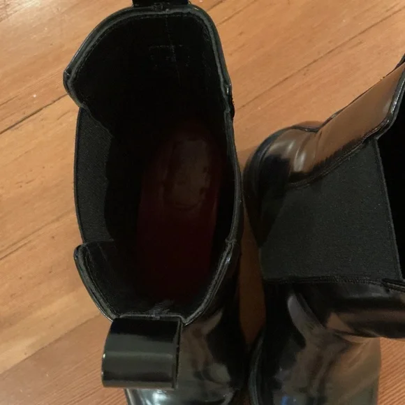 Aeyde Black Ankle Boots - Picture 2 of 8